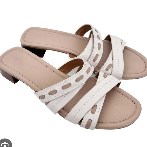 Coach Ariana slip on sandals Size 10 - Picture 1 of 7